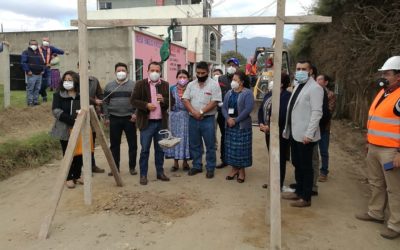 Alcalde de Xela estima que beneficiará a 400 familias con proyecto valorado en Q. 1 millón 449 mil 736. 35