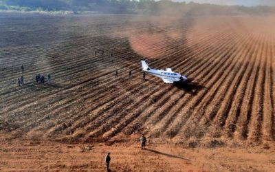 Localizan avioneta con cargamento de cocaína en Retalhuleu