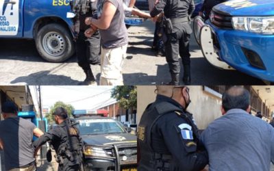 PNC arresta a padre e hijo que asaltaban a repartidores de agua