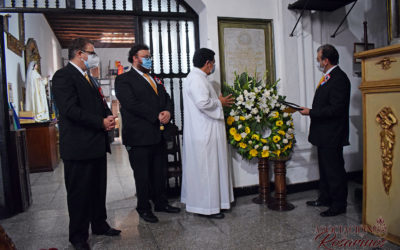 Finalizan actividades por los 240 años de Consagración de la imagen de la Santísima Virgen del Rosario