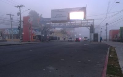 Así amaneció Xela este martes 26 de enero de 2021