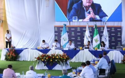 Giammattei se reunió con alcaldes de Jutiapa