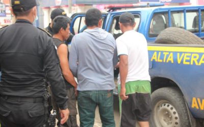 PNC: Detenidos estaban ebrios, discutieron y habrían asesinado a hombre
