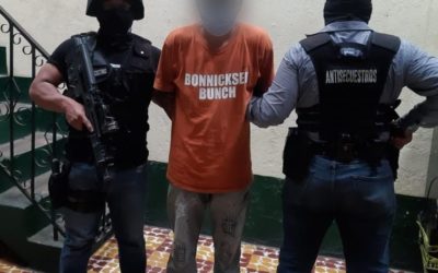 PNC arresta a presunto secuestrador