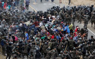 Cronología de nueva caravana de migrantes centroamericanos hacia EE.UU.