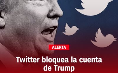 Twitter bloquea la cuenta del presidente Trump por 12 horas “por violaciones repetidas y graves» de sus políticas”