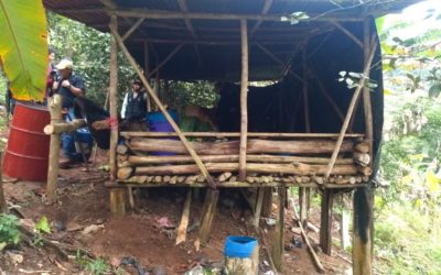 PNC recibe denuncia en subestación y procede a desmantelar narcolaboratorio