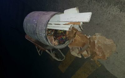 Llevaban cadáver de mujer en el interior de barril que transportaban con carreta