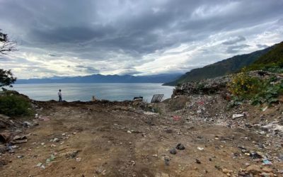 El vicepresidente informa de su visita al lago de Atitlán