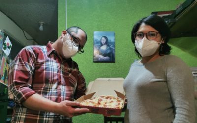 Conozca «Pizza Planeta», el negocio de jóvenes emprendedores quetzaltecos