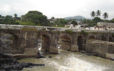 El puente Los Esclavos fue construido hace más de 400 años
