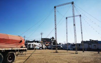 Representantes de circo piden que les conecten servicio de electricidad