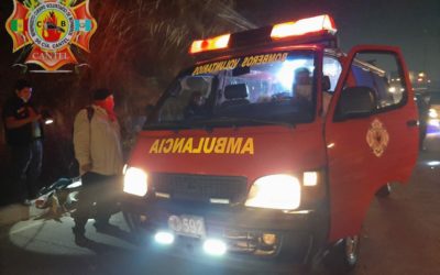 Peatón muere arrollado en la zona 5 de Xela