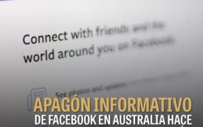 A Facebook le «llueven» críticas tras bloquear noticias en Australia
