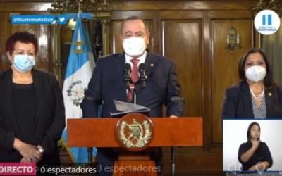 Giammattei dice que mañana entregarán al Congreso el Plan Nacional de Vacunación