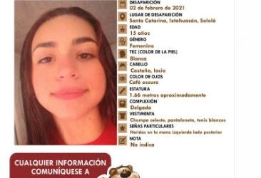 Localizan a menor de edad que desapareció en la ruta Interamericana