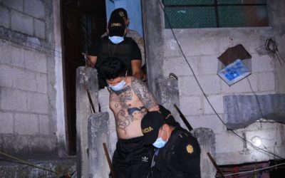 PNC reporta captura de supuesto jefe de sicarios de pandilla