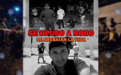 Asesinado por oponerse al robo de su motocicleta