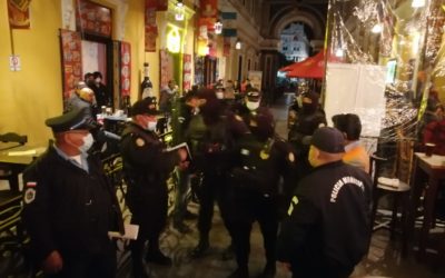 Operativos de control la semana reciente en Xela. Se canceló un concierto que convocó a artistas nacionales de renombre