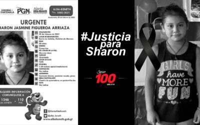 Reacciones que ha dejado la noticia del asesinato de la niña Sharon Figueroa Arriaza