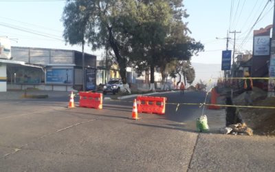Paso cerrado en dos carriles de la 19 avenida, por al menos cuatro días