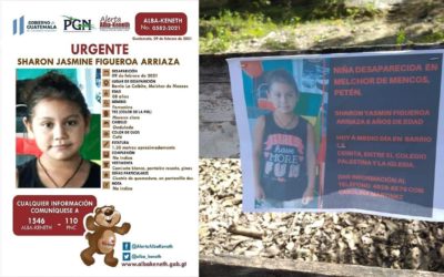 Localizan cadáver de la niña Sharon Figueroa