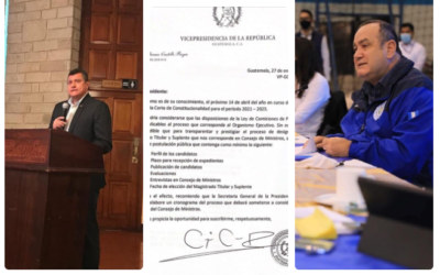 Carta al presidente de Guatemala