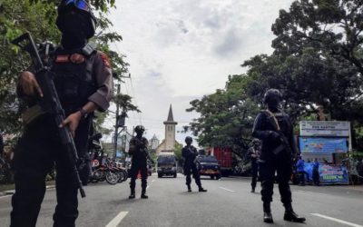 Ataque suicida en iglesia de Indonesia durante misa del Domingo de Ramos, confirman dos muertes