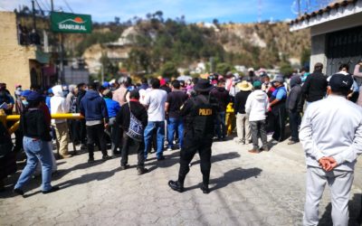 Retiro de talanqueras provoca conflicto en Totonicapán