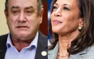 Vicepresidenta de EE.UU. y presidente de Guatemala hablan sobre migración