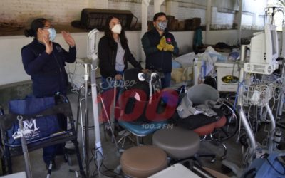 Club Rotario y Rotaract donan equipo médico