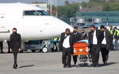Repatrian cadáveres de 16 guatemaltecos asesinados en Tamaulipas