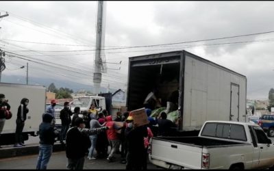 Regalan huevos para evitar que fueran decomisados por PNC