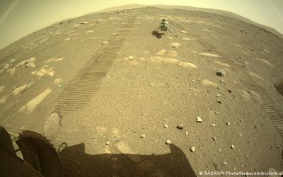 VIDEO: El minihelicóptero Ingenuity del róver Perseverance prueba sus palas antes de su primer vuelo en Marte