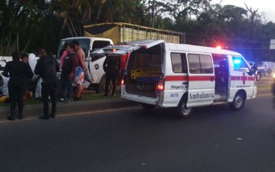 Ochos heridos, entre ellos un bebé, deja accidente en la ruta Cito Zarco