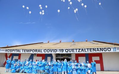 A un año de la apertura del Hospital Temporal de Quetzaltenango recuerdan a pacientes fallecidos por covid-19