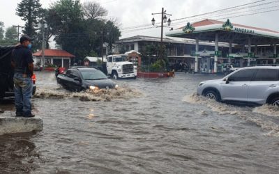 ¿Cuántos incidentes asociados a las lluvias reporta Conred?