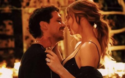 Belinda y Christian Nodal anunciaron este martes su compromiso matrimonial