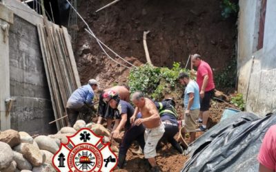 Joven queda soterrado cuando abría una zanja para cimiento