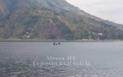 Buscan a hombre en el lago Atitlán