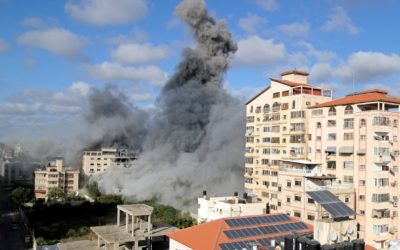 Lanzan seis cohetes fallidos desde Líbano hacia Israel, pero caen en territorio libanés