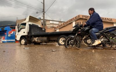 Lluvias provocan cierre del paso a las comunidades del Valle de Palajunoj