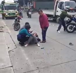 Dos heridos deja accidente de tránsito en la zona 3 de Quetzaltenango