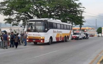 Asalto a bus deja a 23 pasajeros con crisis nerviosa