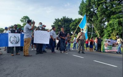 ¿Qué puntos están bloqueados en Guatemala?