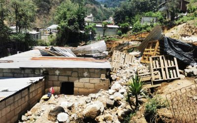 Familias se ven obligadas a abandonar sus hogares en Xela