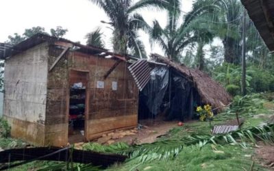 Conred reporta 90 incidentes causados por las lluvias en Guatemala