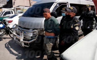 Arrestan a presunto pandillero señalado de asaltar en Xela