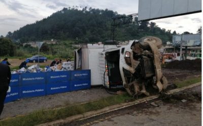 Piloto de camión muere en accidente de tránsito