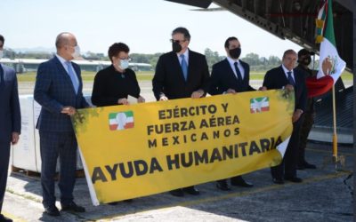 Triángulo Norte de Centroamérica recibe más 400 mil vacunas donadas por México